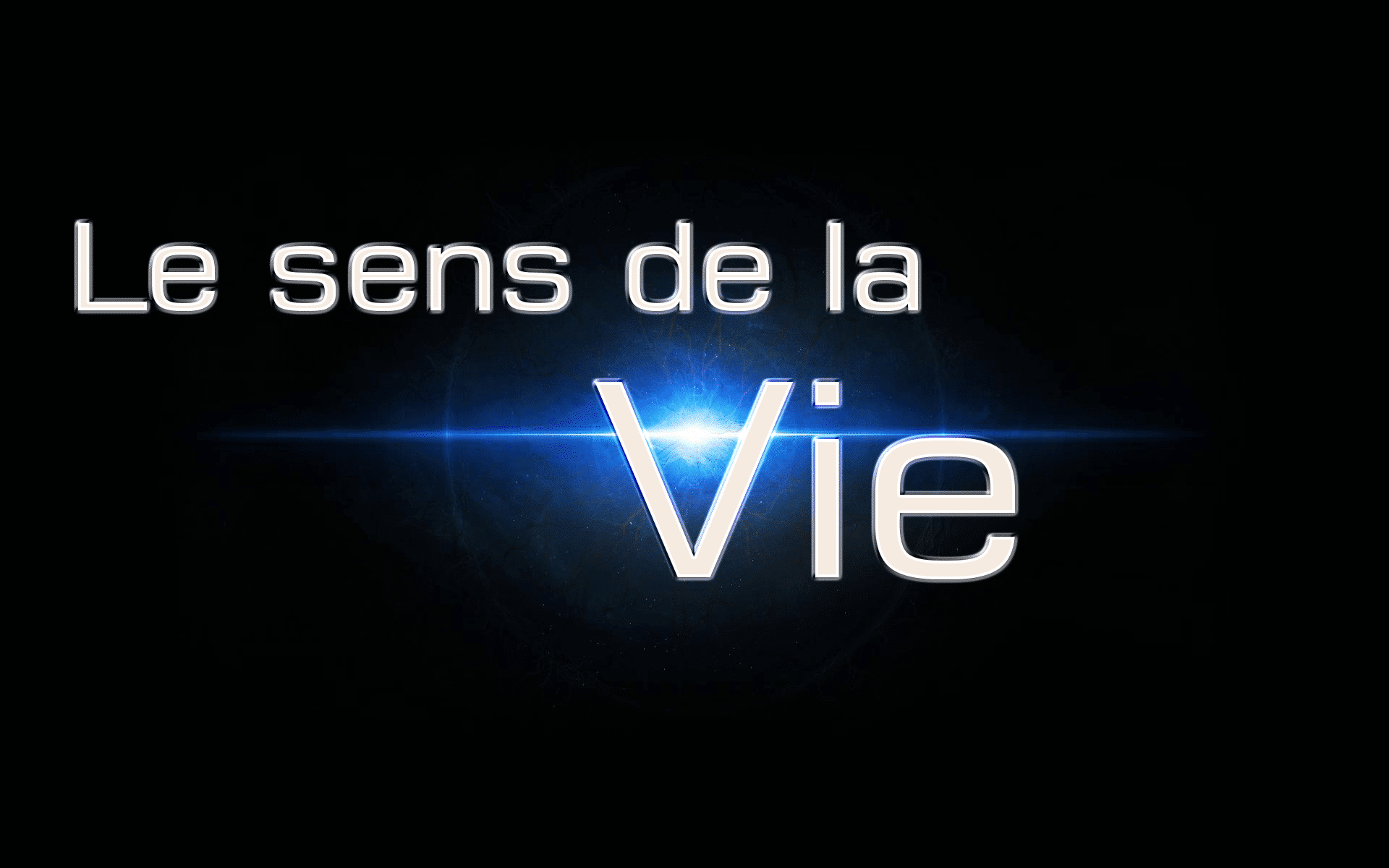 LE SENS DE LA VIE - Joie 2 Vivre