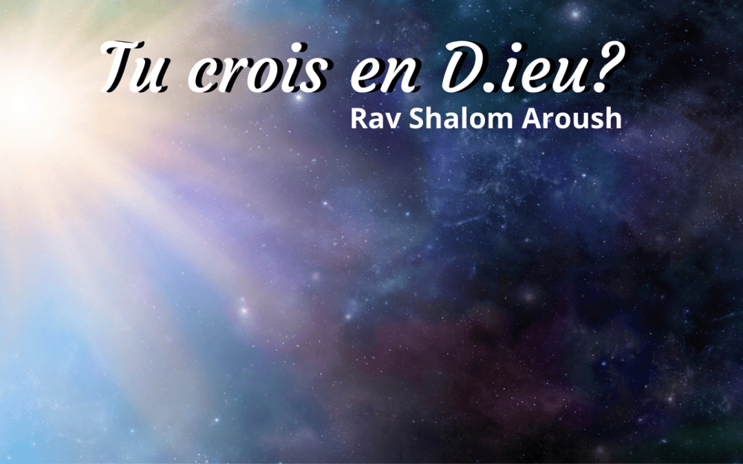 Tu crois en D?