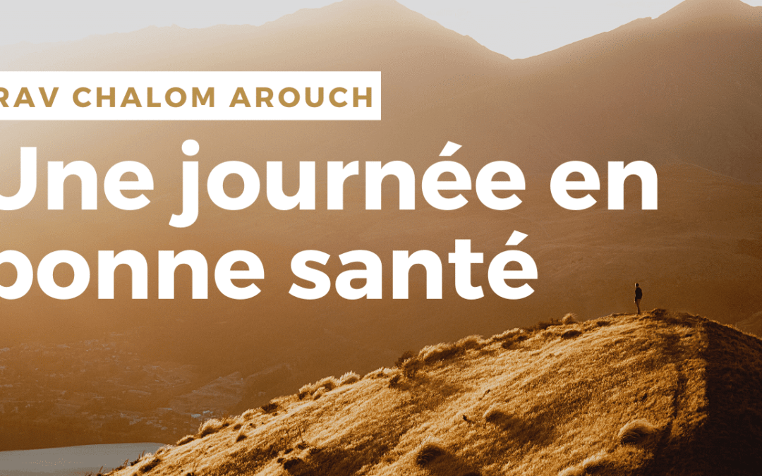 Une journée en bonne santé