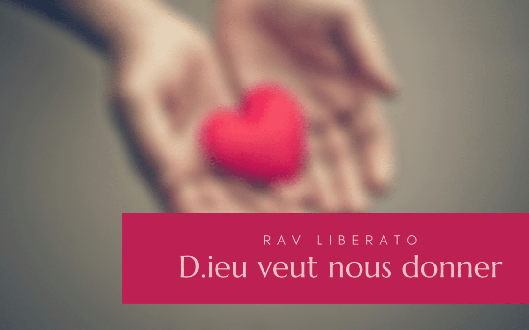 D.ieu veut nous donner