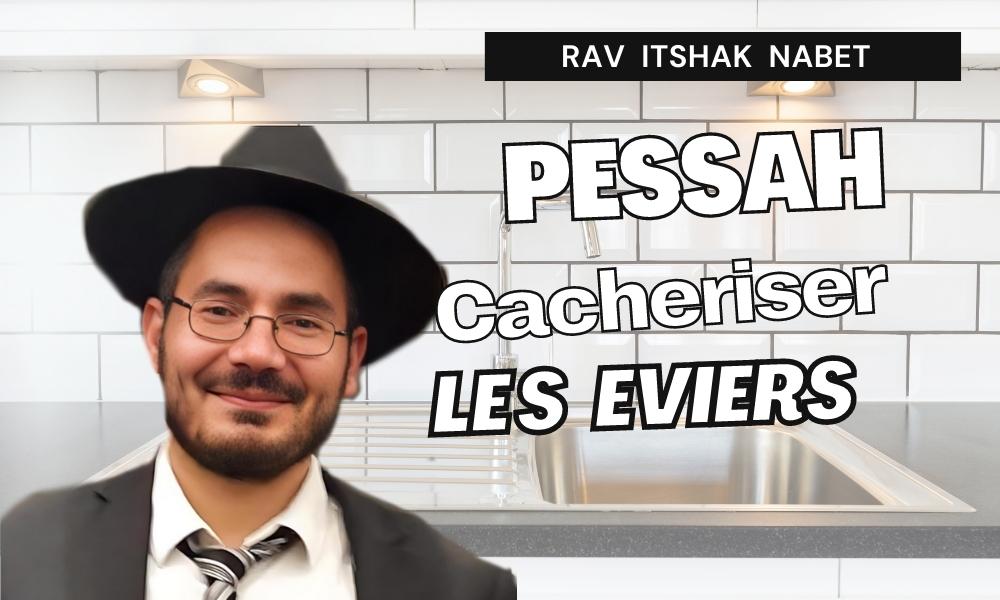 Pessah- Comment cachériser les éviers en aluminium et argil ?  Rav Itshak Nabet