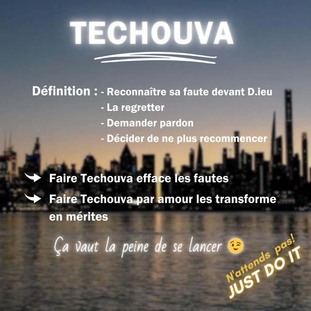 la Techouva c'est quoi?