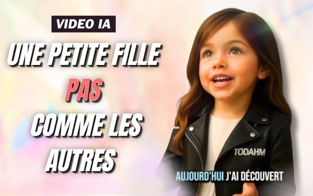 Video IA: Une petite fille parle avec son cœur et nous donne des forces