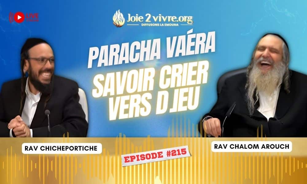 Paracha Vaéra – Savoir crier vers D.ieu : la force de la prière sincère