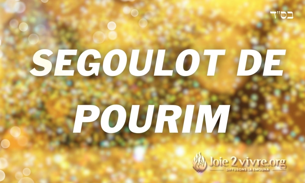 SEGOULOT DE POURIM