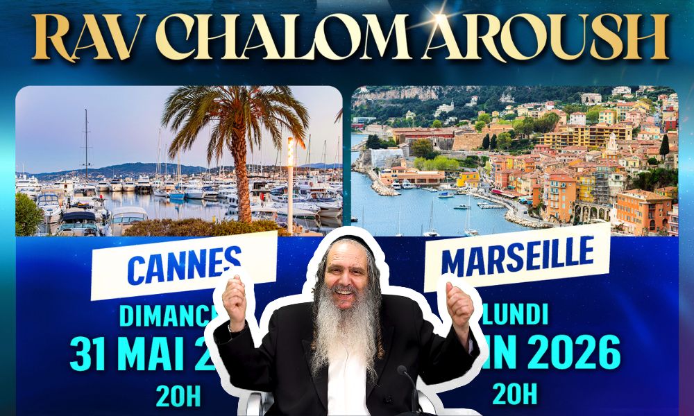 Tournée de Rav Arouch: Bonne nouvelle pour nos amis du Sud