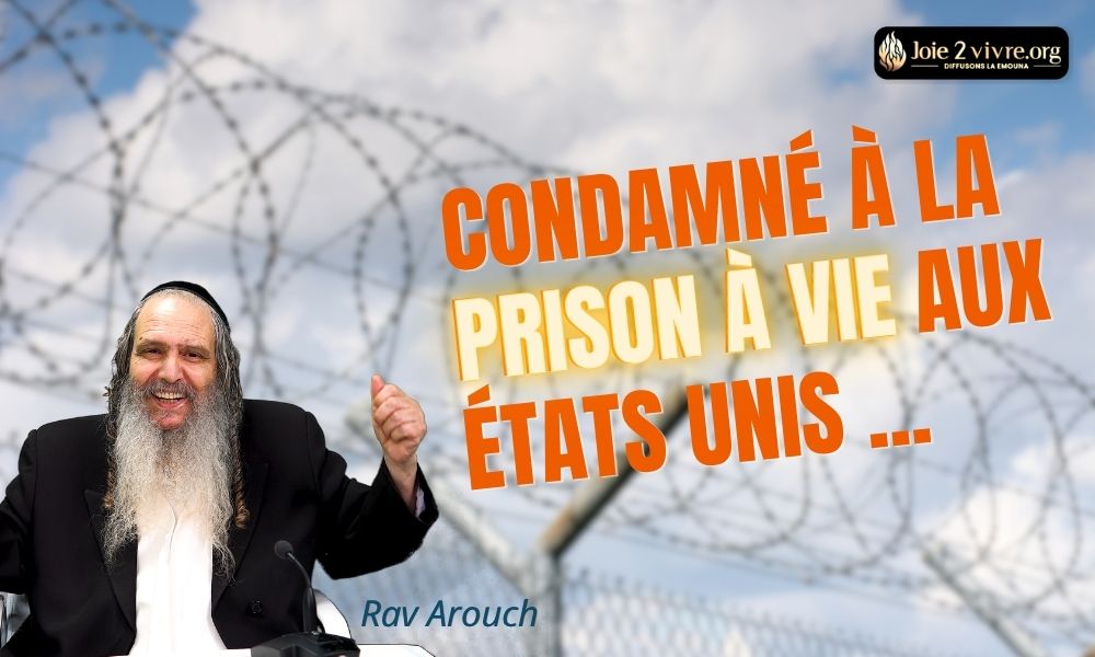 Il était condamné à la prison à vie aux États Unis …